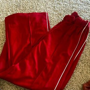 Track Pant Red